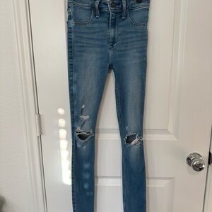 Abercrombie & Fitch Women's The Jean Legging High Rise